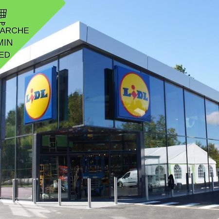 Апартаменты Grand T2 Jardin Wifi Parking Proche Gare Сен-Кантен Экстерьер фото