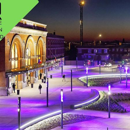 Апартаменты Grand T2 Jardin Wifi Parking Proche Gare Сен-Кантен Экстерьер фото